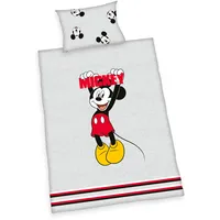 Herding Kleinkindbettwäsche Mickey Mouse, - Wendebettwäsche - 40 x