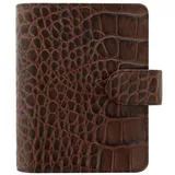 Filofax Classic Croc Pocket Kastanie 2023