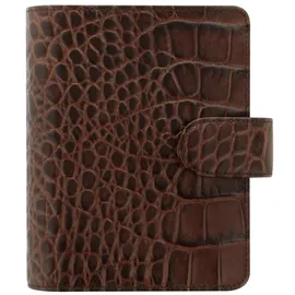 Filofax Classic Croc Pocket Kastanie 2023