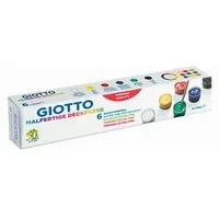 giotto-fila Giotto Schulmalfarben 6 St. 18,0 ml Mehrfarbig