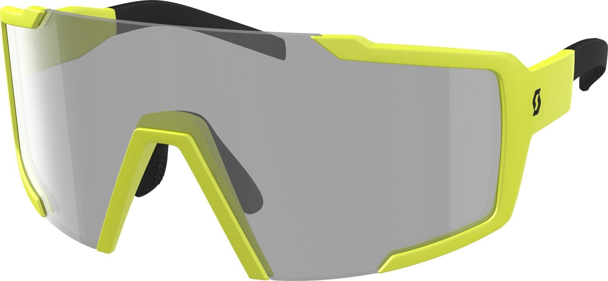 Scott Sunglasses Shield LS yellow matt/grey light sensitive (6533)