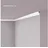 NOEL & MARQUET Eckleiste NMC E NOMASTYL Weiß 2 St. 200 x 1,7 x 2,5 cm