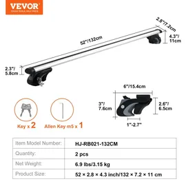 Vevor Universal Dachgepäckträger