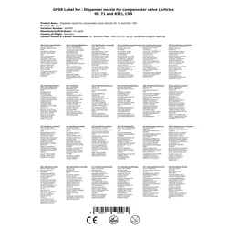 Auslauftülle für Kompensatorhahn ( Artikel ID: 71 und 832), CNS