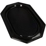 Papstar Servierplatte PET 45 cm x 30 cm 10 St. Schwarz
