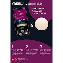 8 seasons DESIGN Leuchtkugel Outdoor 60 Kunststoff 60 cm E27 weiß
