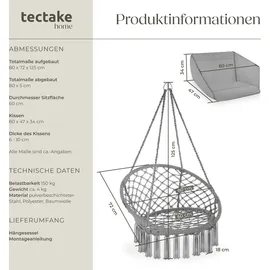 Tectake Grazia grau
