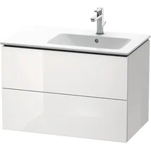 Duravit Waschtischunterschrank 2 Schubkästen 82 x 55 x 48,1 cm Grau