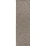 HANSE HOME BT Carpet Nature Läufer In- – Schlingen Küchenläufer rutschfest Flachgewebe Kurzflor Woll-Optik Fineloop Küchenteppich für Flur, Küche, Garten, Terrasse, Badezimmer – Creme, 80x350cm