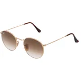 Ray-Ban RB3447 Unisex-Sonnenbrille Vollrand Rund Metall-Gestell, gold