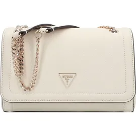 GUESS Schultertasche Noelle II Convertible Xbody Flap Bag Bone