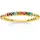 Thomas Sabo Fingerring THOMAS SABO "Kugeln mit Steinen" Gr. 58, gold (gelbgoldfarben, mehrfarbig), Fingerringe, Damen, 58, Silber 925 (recycelt), 2mm, Fingerring, mit Glas-Keramik Stein, Korund, Zirkonia (synth.)