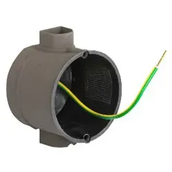 Kaiser Schalterdose, 54mm tief, mit Abschirmung