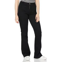 Wrangler Flare Flared Hosen Schwarz 29 34