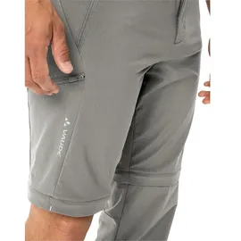 Vaude Farley Stretch Zip-Off-Hose Herren Grau 52
