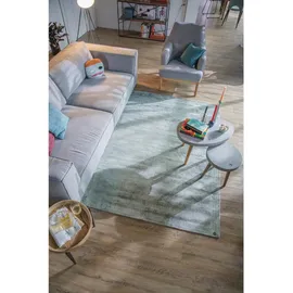 Tom Tailor Shine uni Kurzflorteppich 250 x 350 cm grün