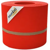 zaunzu® Zaunblende 26 m rot PP