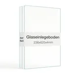 K-Möbel Glasboden-Erweiterungsset 62,7 x 23,7 cm
