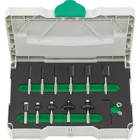 Fortis HW Profi-Schaftfräsersatz 11-teilig im Systainer