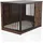 hjh living PAWHOME S Hundebox 80 x 55 x 60 cm Braun