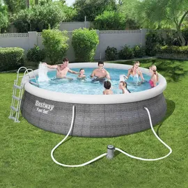 BESTWAY Fast Set Rattan 457x107 cm)