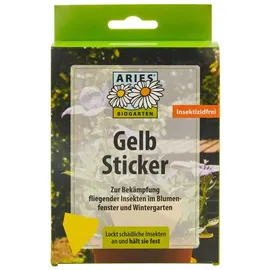 Aries Gelbsticker 7 St.