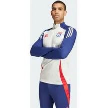 adidas Olympique Lyon Tiro 24 Trainingsoberteil White Tint / Midnight Indigo / Bright Red S