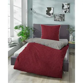biberna Hermal bordeaux 135 x 200 cm + 80 x 80 cm