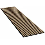 Sitheim-Europe Wandpaneel Woodcraft Akustik-Wandpaneel – Eiche – H280 x B60xT2,1, BxL: 60,00x280,00 cm, 1,62 qm, (1-tlg) Eiche Natur beige