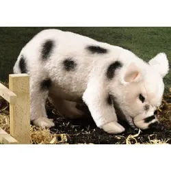 Kösen - Micro Pig Mohair, rosa/schwarz