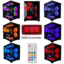 nca the pc store Gaming-PC Phantom Black Intel Xeon 16 GB RAM 240 GB SSD NVIDIA RTX 3050 Windows 11