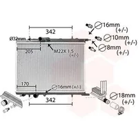 Van Wezel Kühler, Motorkühlung | IR PLUS ***