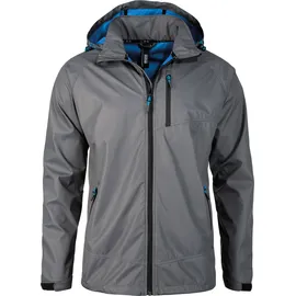 Lpo DEPROC Active Softshelljacke ELLIOT PEAK III in grau | Gr.: 4XL