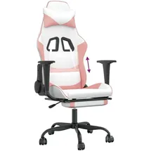 vidaXL Gaming-Stuhl mit Fußstütze Rosa
