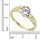 Fascination by Ellen K. Ring Gold 333 mit Zirkonia weiß 8mm