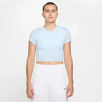 Nike Sportswear Chill Knit Kurz-T-Shirt Damen - Blau, M