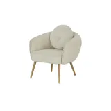 Sconto Sessel Hagen ¦ creme ¦ Maße (cm): B: 75,5 H: 70,5 T: 71.5