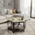Tectake Norwich Beige Eiche 86,5 x 46,5 x 75 cm