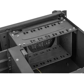 LANBERG SC01-4504-08B Modulares Servergehäuse Rack 4U
