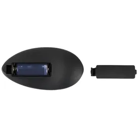 Black Velvets Analplug „RC Rotating Plug“ mit Fernbedienung, schwarz