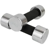 Hantelset Hantel 2 kg Chrom