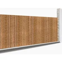 IDMarket Sichtschutz, blickdicht, 1,8 x 10 m, bedruckt, Bambus, 160 g/m2