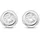 Christ Ohrstecker 87849651 Silber 375er Weißgold 2 Diamant