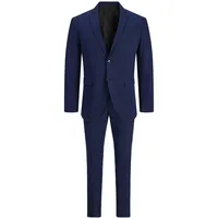 JACK & JONES Franco Anzug Medieval Blue / Super Slim Fit 50