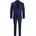 Franco Anzug Medieval Blue Super Slim Fit 50