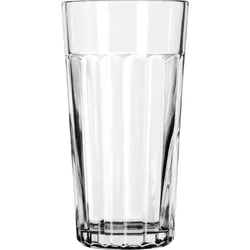 Iced Tea Glas, Paneled Tumblers Libbey - 592ml (12 Stk.) - 12er Karton - 12er Karton, ohne Eiche