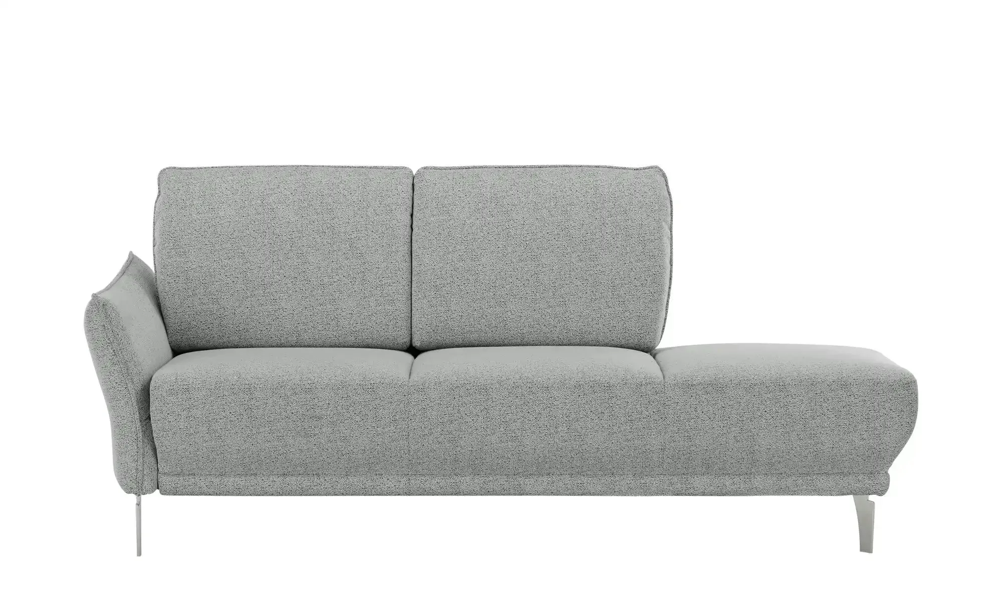 Récamiere  Berlin , grau , Maße (cm): B: 204 H: 88 T: 93.0