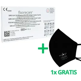 fluorecare SARS-CoV-2, Influenza A/B & RSV Combo-Schnelltest 10 St.