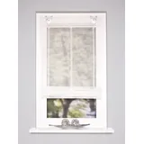 HOME WOHNIDEEN Raffrollo Jörg Plissee wollweiß 130 cm Polyester Weiß