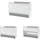 Lorelli Babybett Dream 60 x 120 cm umbaubar Schreibtisch Kinderbett Schaukelbett weiß dunkelgrau